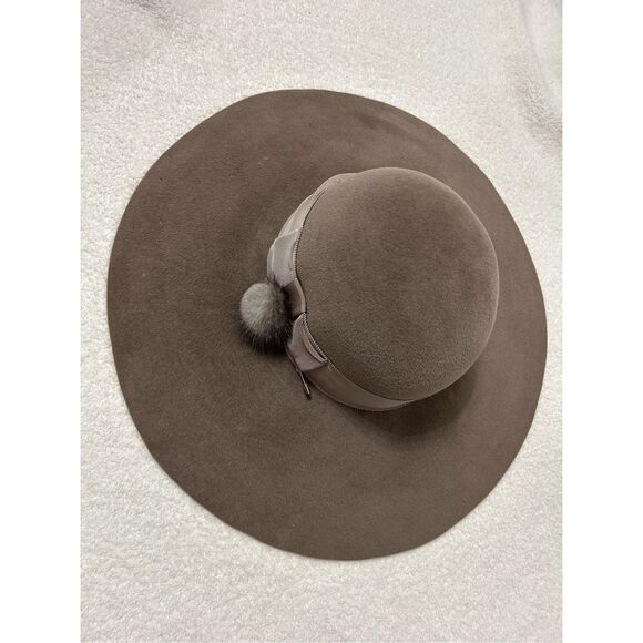 NEW Eugenia Kim honey rabbit hair mink color size M - Picture 2 of 5